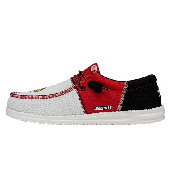 Men's Wally Tri Louisville Cardinals - Louisville Red/Black - Image 8