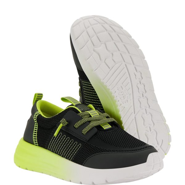Sirocco Play Youth Sport Block - Black/Lime Punch - Image 4