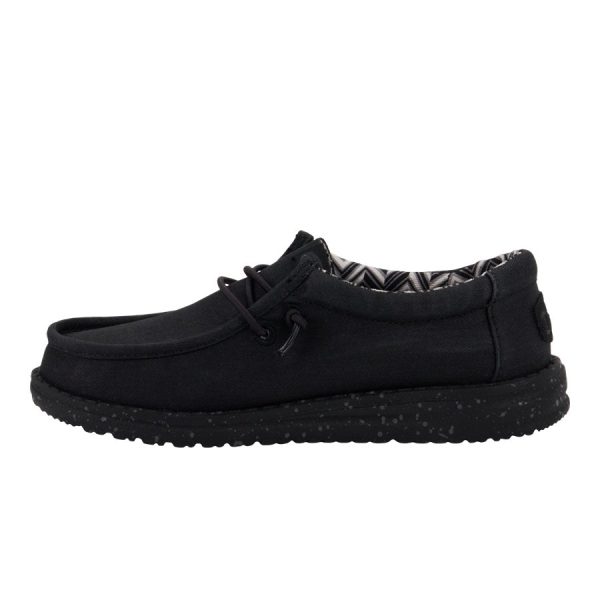 Wally Youth Stretch Canvas - Black/Black - Image 7