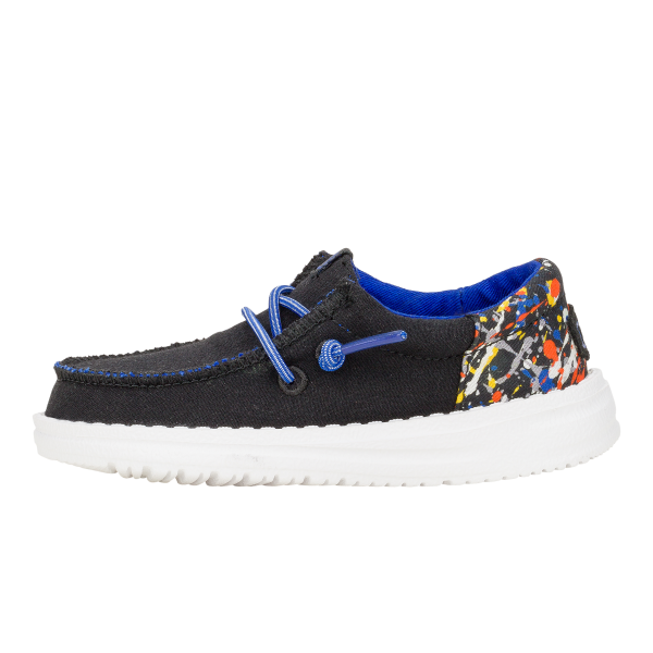 Wally Funk Toddler Splatter - Black - Image 9