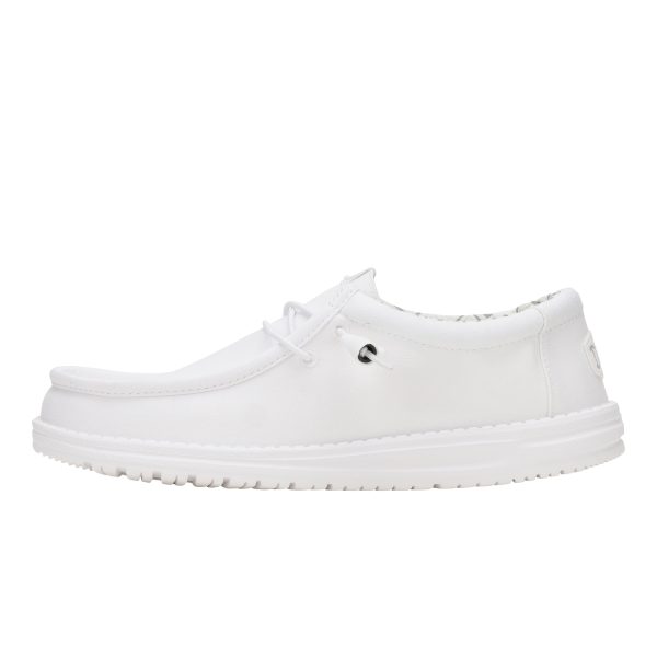 Wally Stretch Canvas Wide - White/White - Image 8