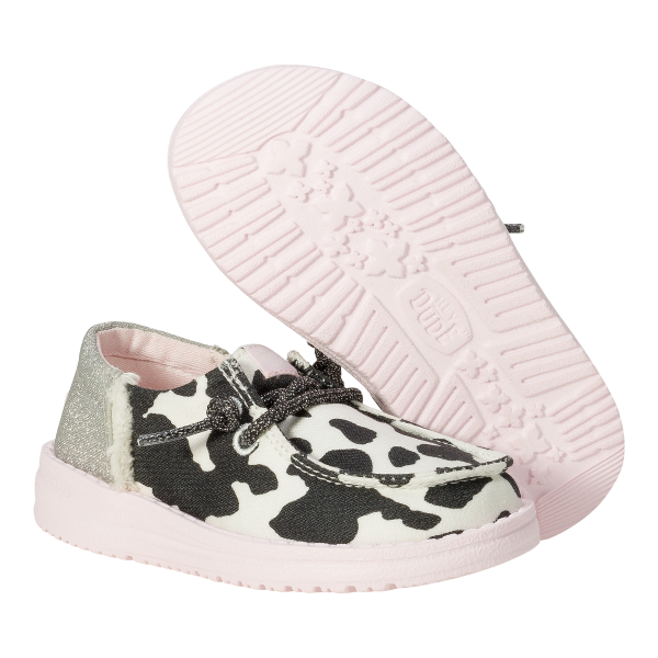 Wendy Funk Toddler Cow - Black/Pink - Image 4