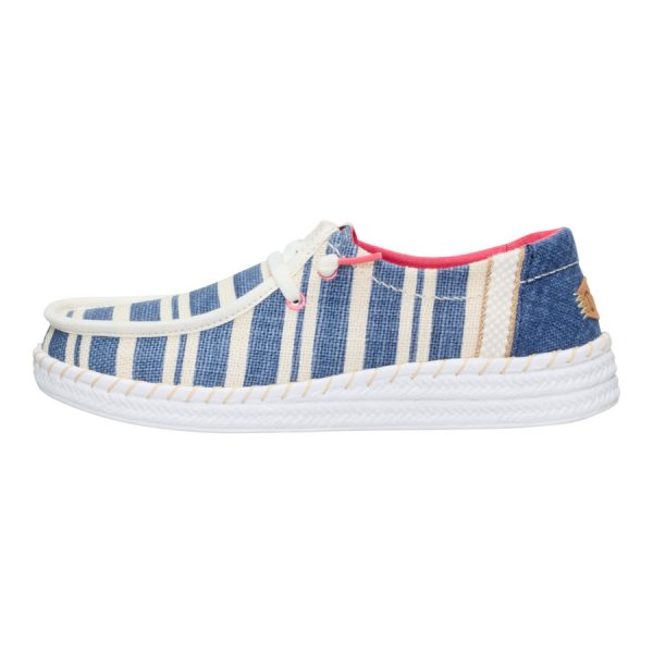 Wendy Espadrille Coast - Navy/White - Image 8