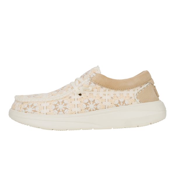Wendy Comf Cottage Crochet - Tan/Multi - Image 9
