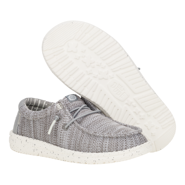 Wendy Youth Stretch Sox - Light Grey - Image 3