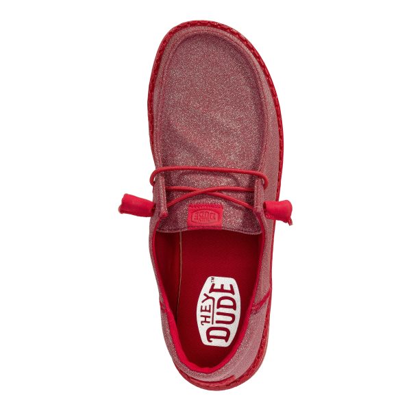 Wendy Funk Mono Sparkle - Holiday Red - Image 6