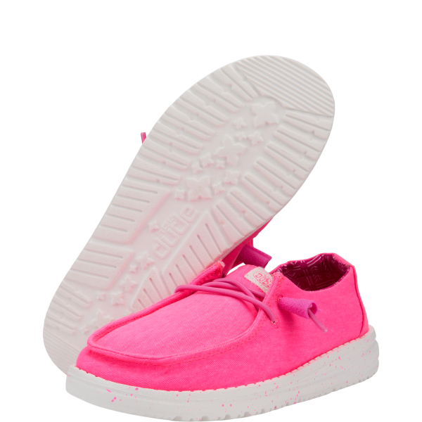 Wendy Youth Stretch Canvas - Neon Pink - Image 3