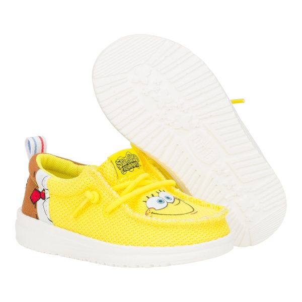Wally Funk Toddler SpongeBob - Brown/Yellow - Image 3