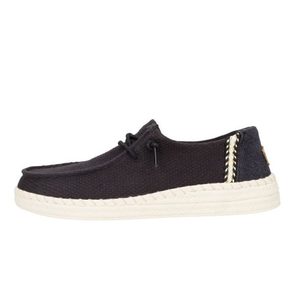Wendy Espadrille Woven - Black - Image 10