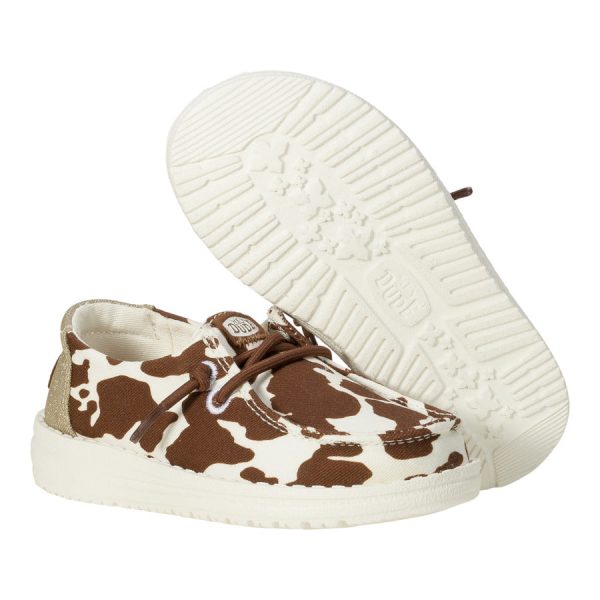 Wendy Toddler Cowgirl Sparkle - Brown/White - Image 3