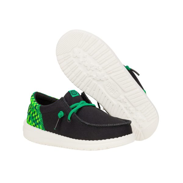 Wally Funk Toddler Gaming - Black/Green - Image 3