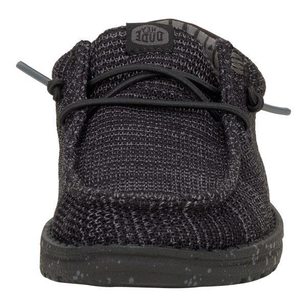 Wally Youth Stretch Mesh - Black/Black - Image 4
