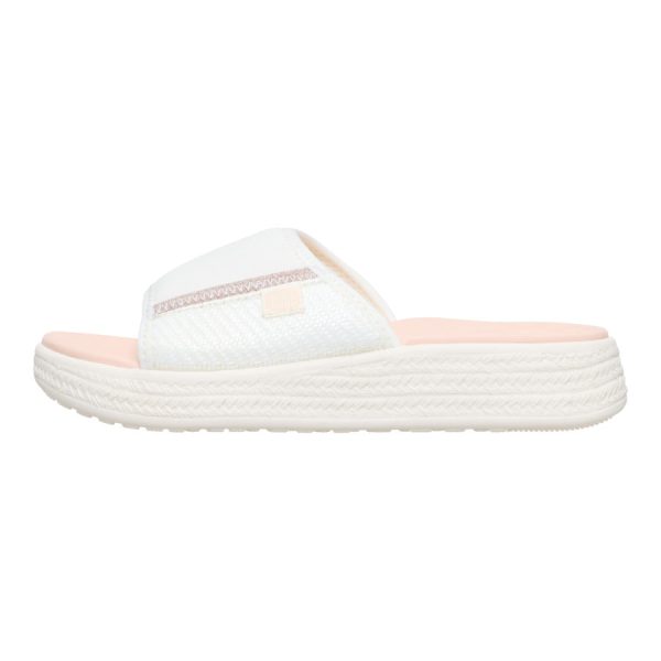 Tide Espadrille Slide - Off White/Tan - Image 8