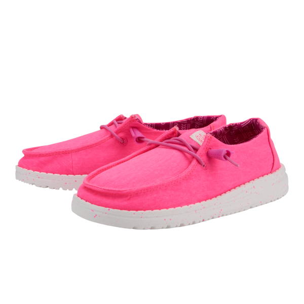 Wendy Youth Stretch Canvas - Neon Pink - Image 2