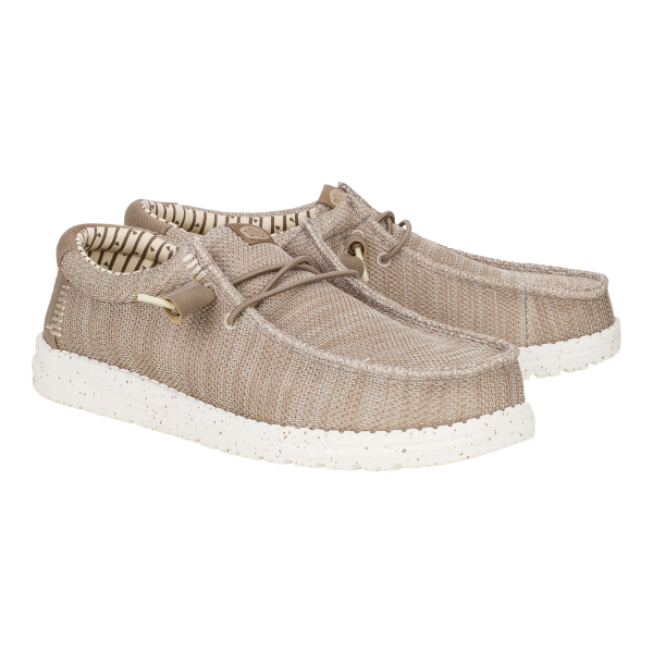 Wally Stretch Sox Wide - Tan - Image 2