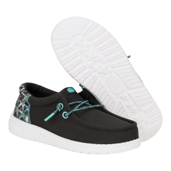 Wally Funk Youth Sharks - Black/Multi - Image 3