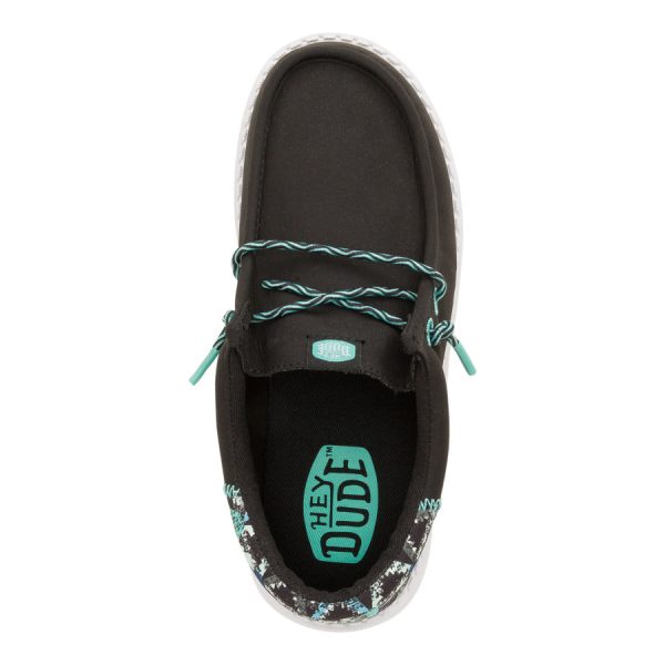 Wally Funk Youth Sharks - Black/Multi - Image 7