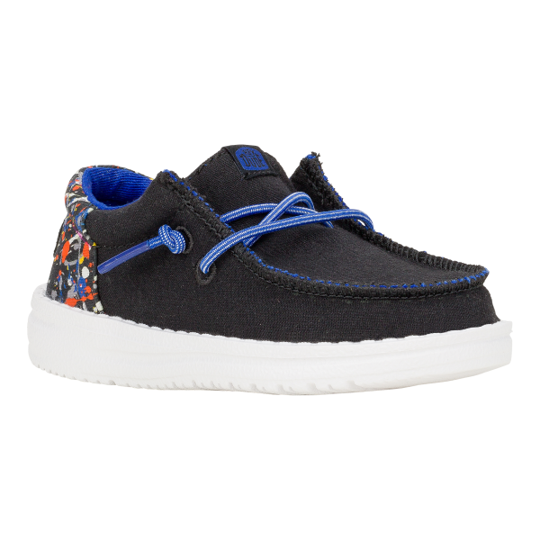 Wally Funk Toddler Splatter - Black - Image 7
