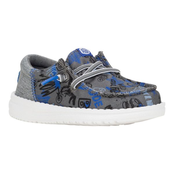 Wally Funk Toddler Graffiti Mix - Grey - Image 7