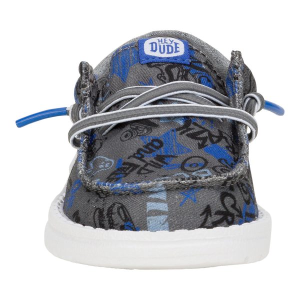 Wally Funk Toddler Graffiti Mix - Grey - Image 4