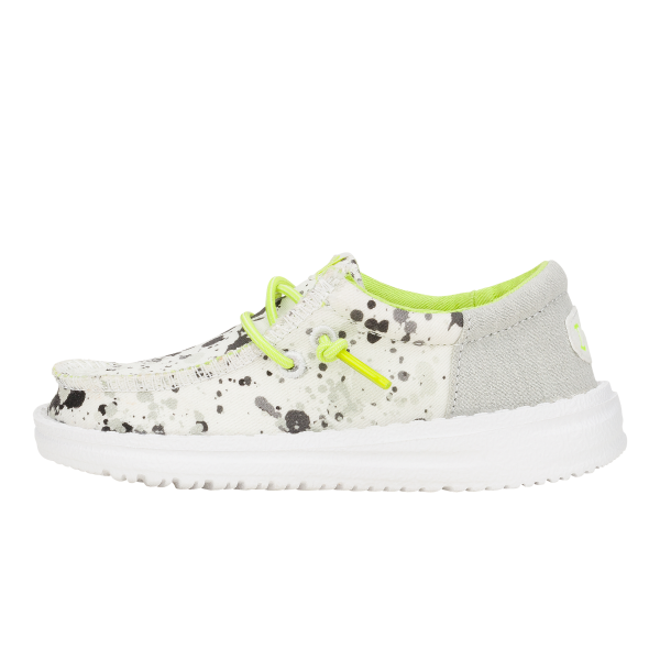 Wally Funk Toddler Splatter - White/Multi - Image 7