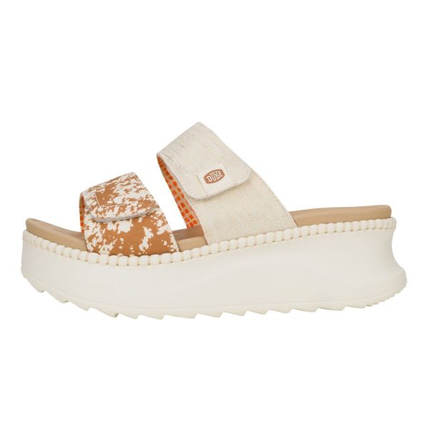 Delray Slide Animal Shimmer - Tan/Multi - Image 9