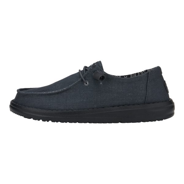 Wendy Stretch Canvas - Black/Black - Image 7