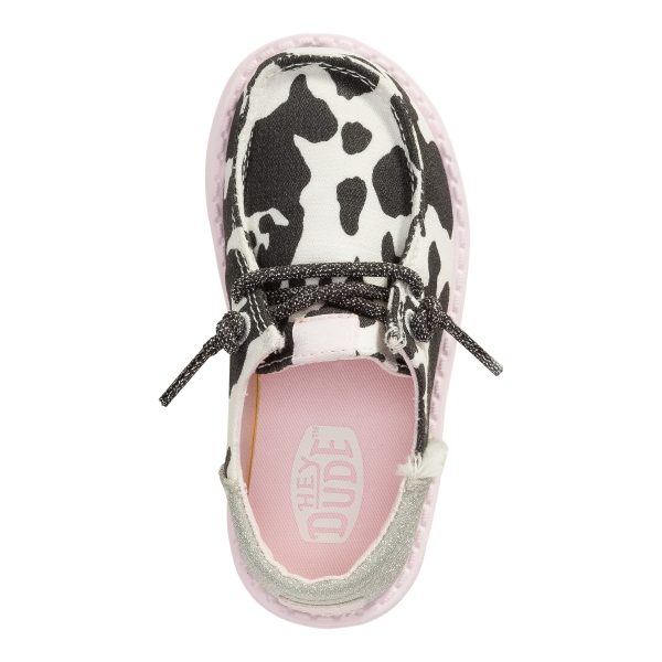 Wendy Funk Toddler Cow - Black/Pink - Image 6
