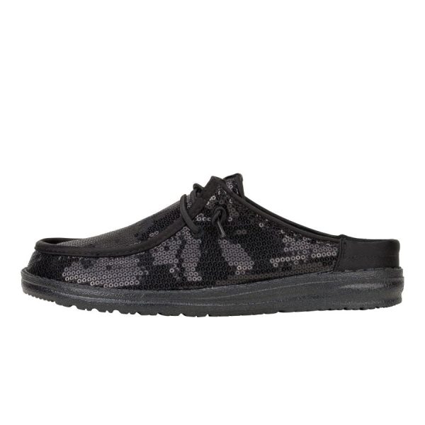 Wendy Slip Sequin - Black - Image 8