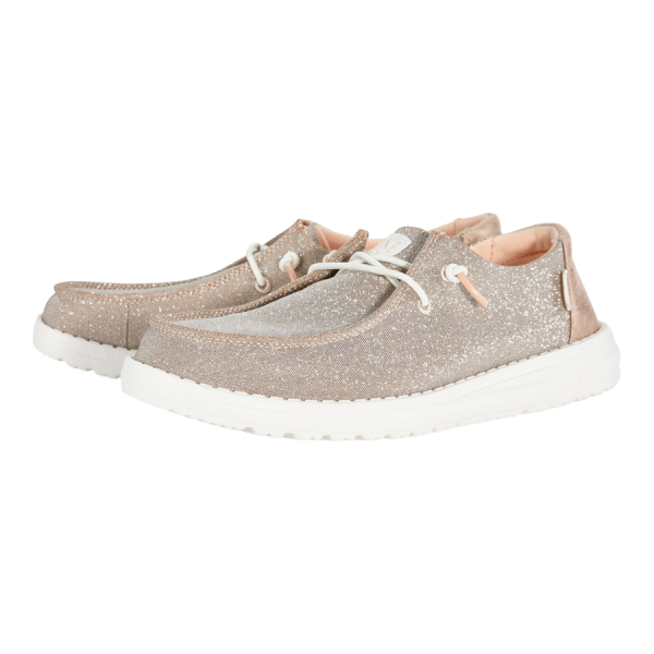 Wendy Metallic Sparkle Wide - Rose Gold - Image 3