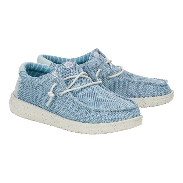 Wendy Youth Stretch Sox - Cloud Blue/Dawn Blue - Image 2
