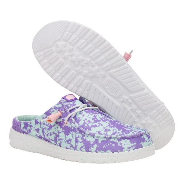 Wendy Slip Party Animal - Purple/Mint - Image 3