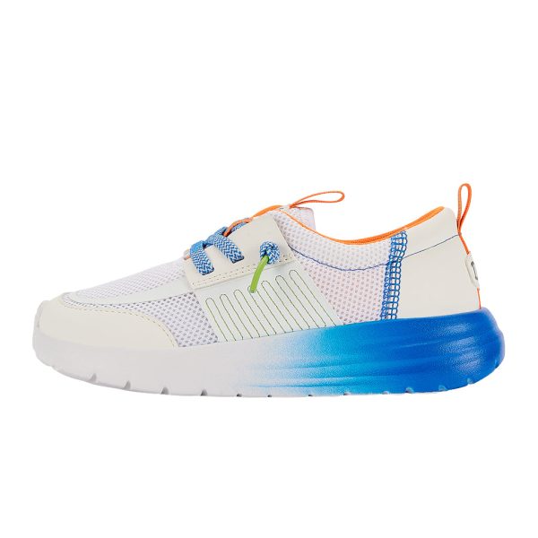 Sirocco Play Youth Sport Block - White/Blue - Image 7