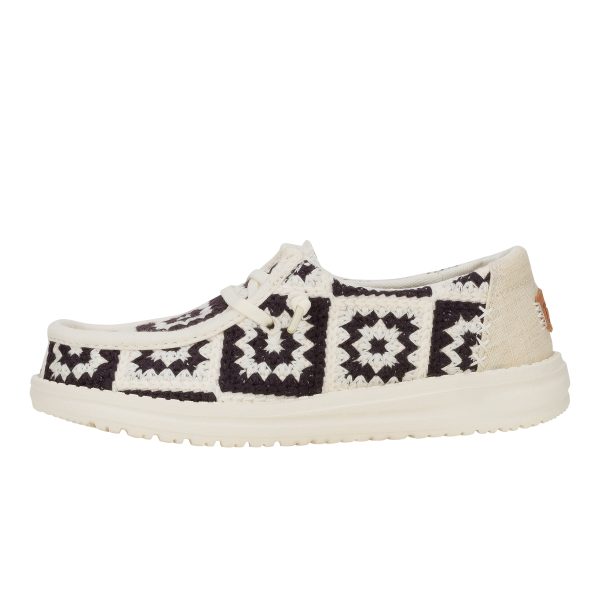 Wendy Youth Cottage Crochet - Black/Multi - Image 8