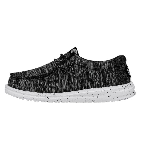 Wally Youth Sport Knit - Black White - Image 7