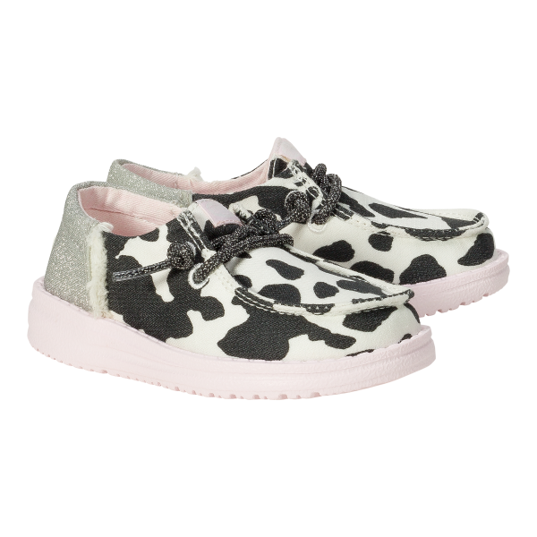 Wendy Funk Toddler Cow - Black/Pink - Image 2