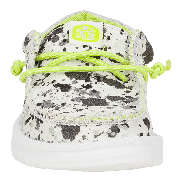 Wally Funk Toddler Splatter - White/Multi - Image 4