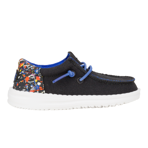 Wally Funk Toddler Splatter - Black - Image 8